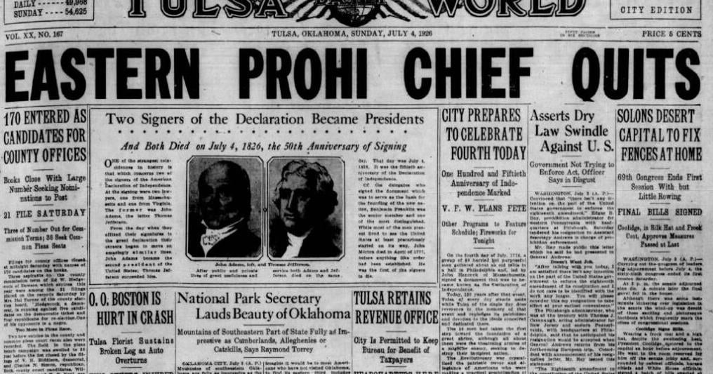In Tulsa and elsewhere, America's 150th not much different than any other July 4