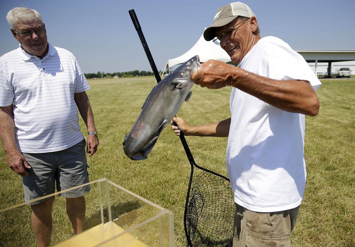 John Klein Grand Lake Hosts Catfish Racing And Frying But Not