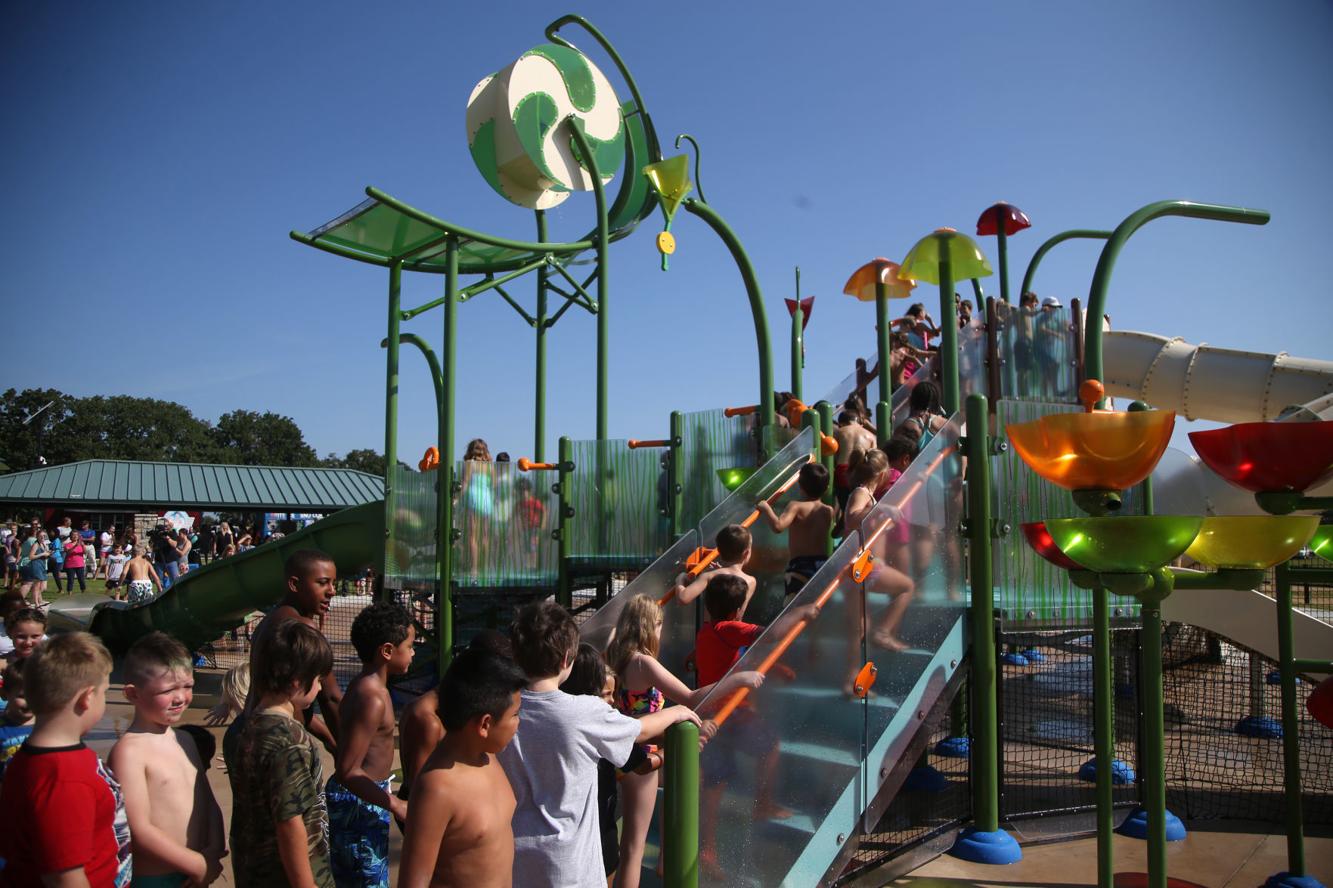 Throwback Tulsa Chandler Park's new splash pad opens four years ago today