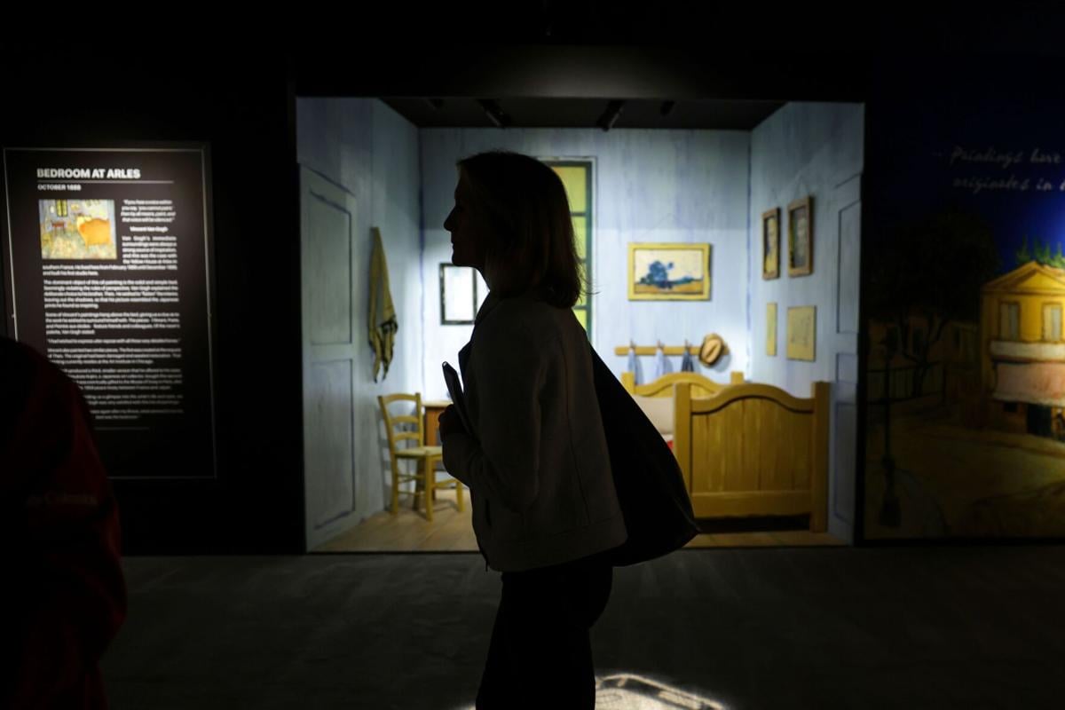 Immersive Van Gogh exhibit opens in Tulsa