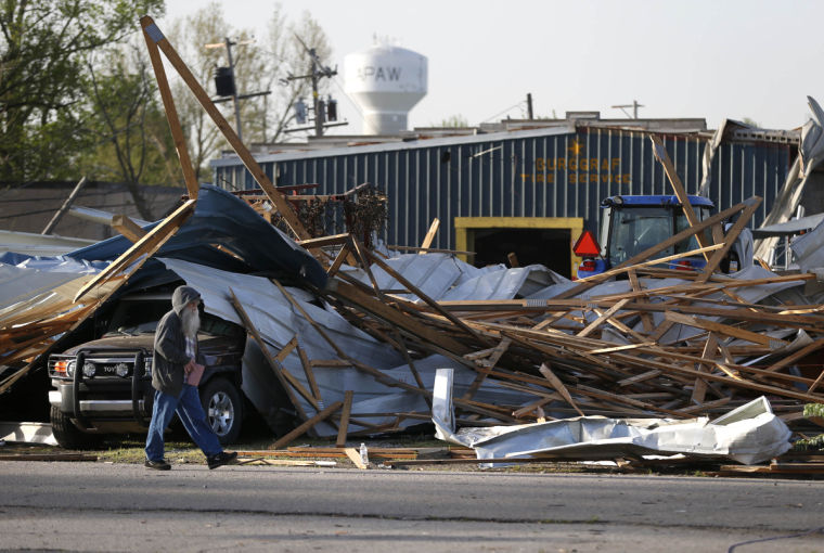 Photo Gallery Quapaw tornado damage State