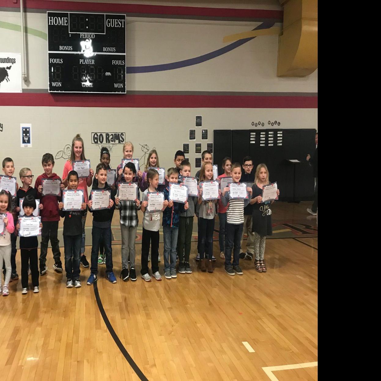 Owasso S Barnes Elementary Names November S Students Of The Month