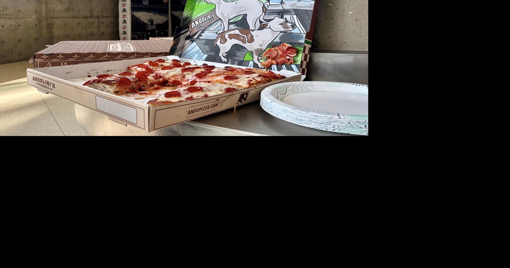Andolini's pizza box