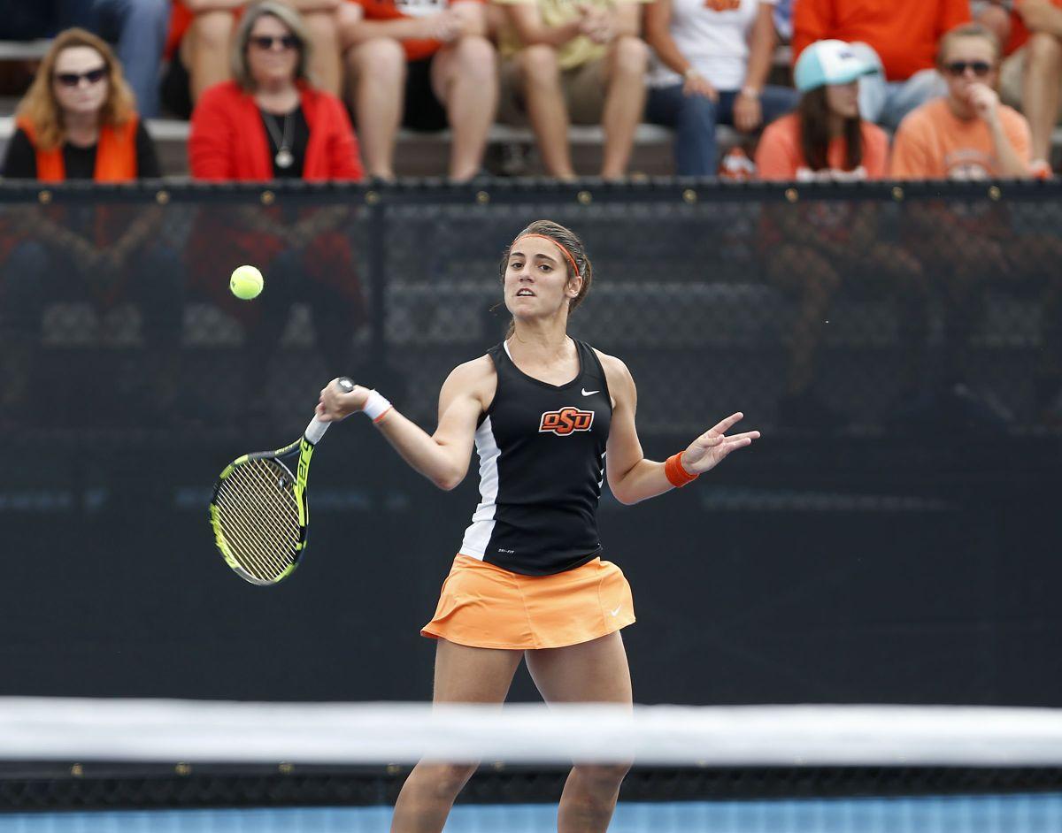 Photo Gallery: OSU women face Ohio State at NCAA tennis tourney
