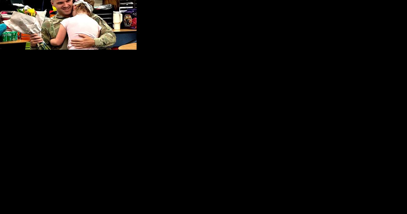 Military dad surprises daughter at Owasso elementary school - Vimarsana News