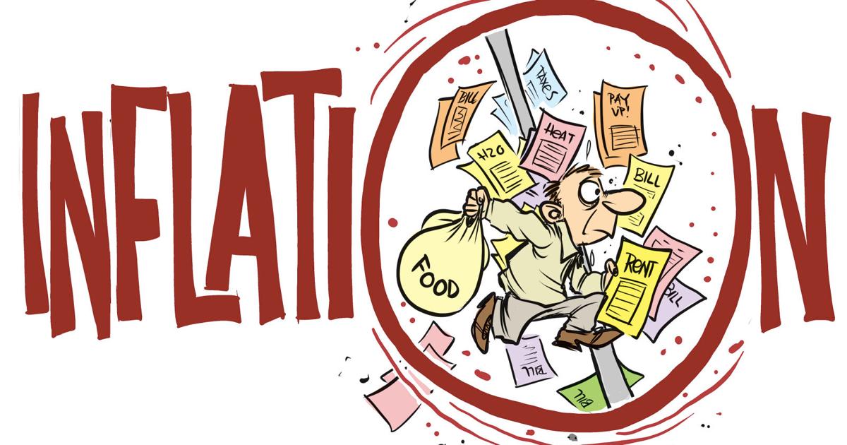 Cartoon: Inflation hamster wheel