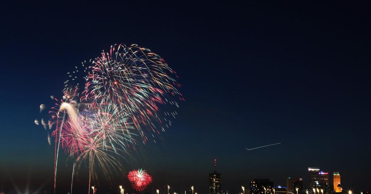Find the biggest fireworks shows, Independence Day events in the Tulsa area