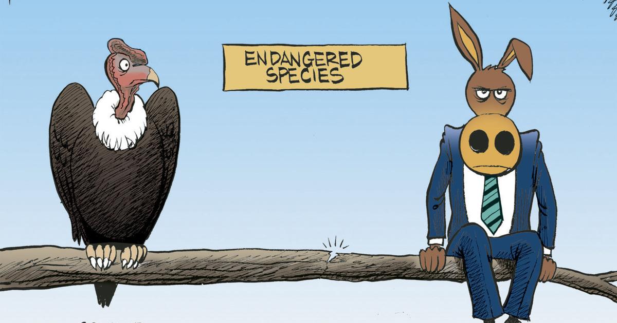 Bruce Plante Cartoon: Endangered species