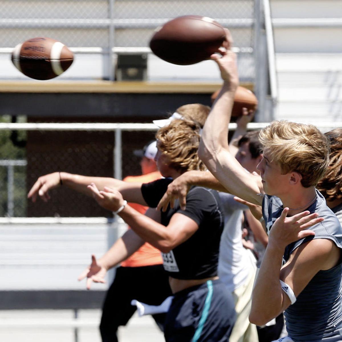 Photo Gallery Neo A M And Texas Tech Collaborate At Football Camp