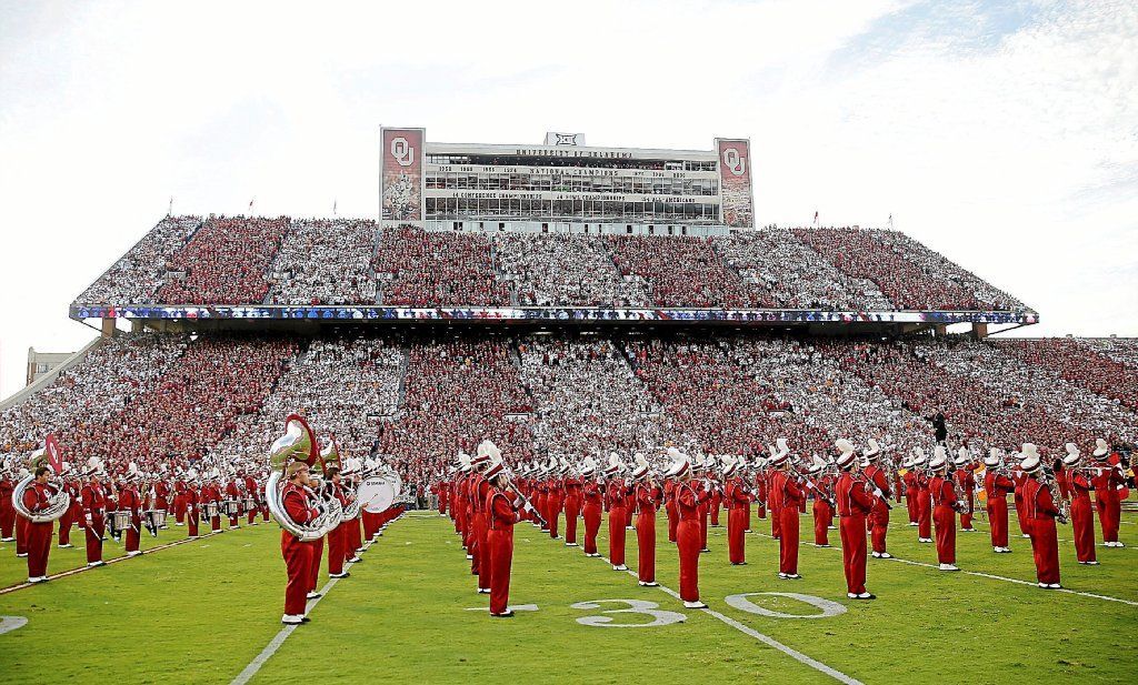 Photos OU marching band 'The Pride of Oklahoma' uniforms in the past