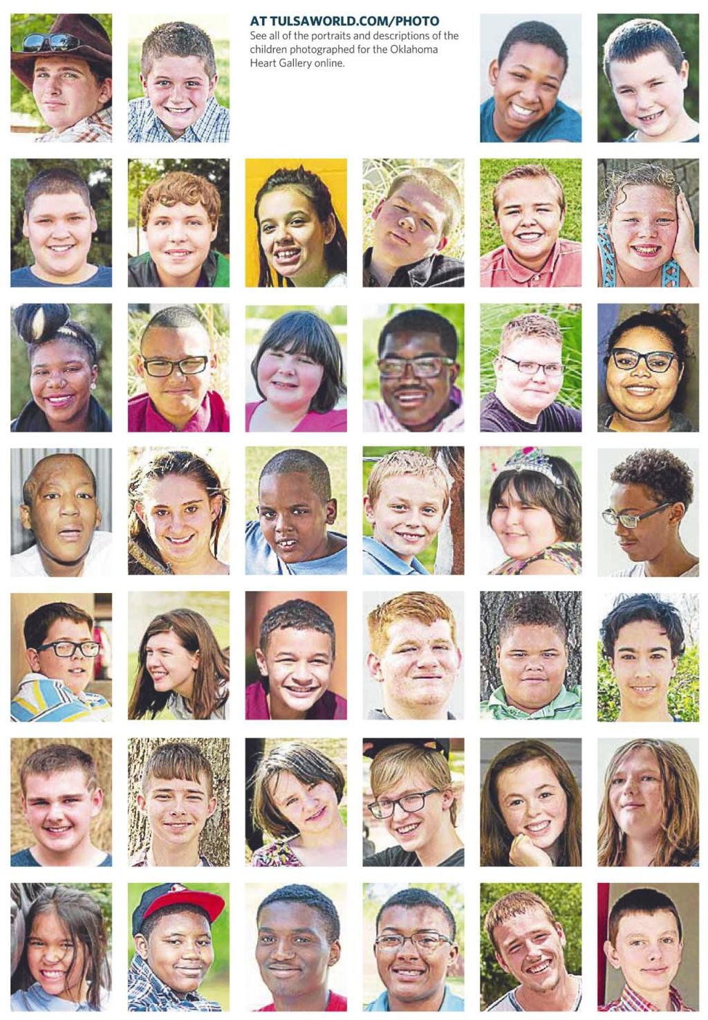 Oklahoma Heart Gallery Honored For Adoption Work By Dhs State Senate Local News Tulsaworld Com