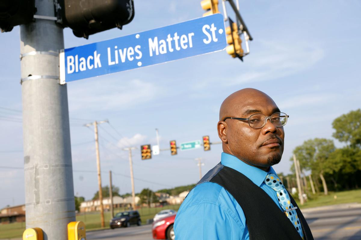 BLM Street Sign