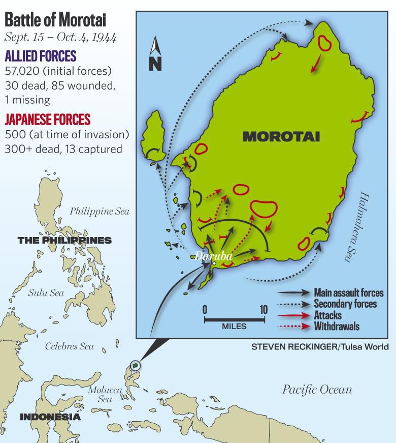Map Of Morotai Indonesia - 88 World Maps