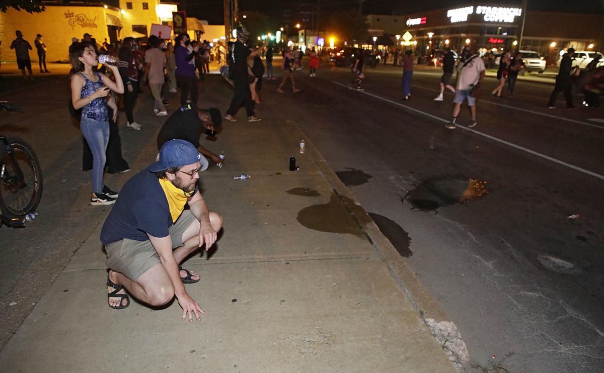 Okla. man paralyzed after falling off highway during protest