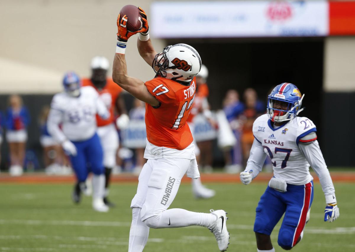 Kansas At No 19 Oklahoma State Observations Jenks Stoner Trending Up For 2018 Osusportsextra Tulsaworld Com