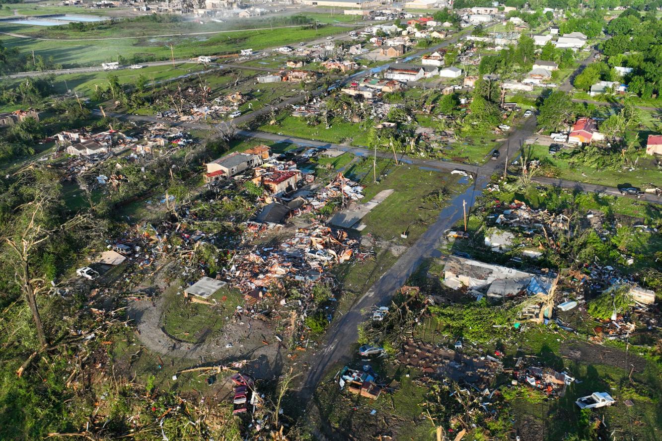Tulsa Ok Tornado Damage , Storms With 100 MPH Winds Leave Behind Damage ...