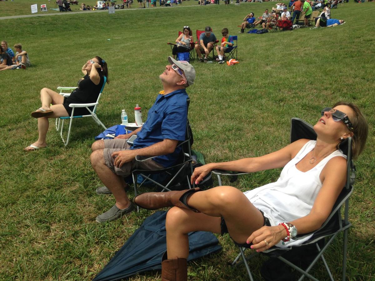 Blog Clouds opened just in time to see total eclipse in Hiawatha