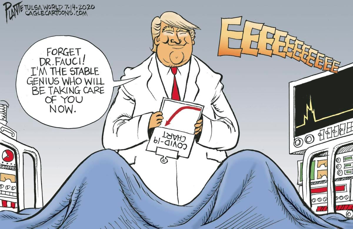 Bruce Plante Cartoon Dr Donald Trump Columnists Tulsaworld Com