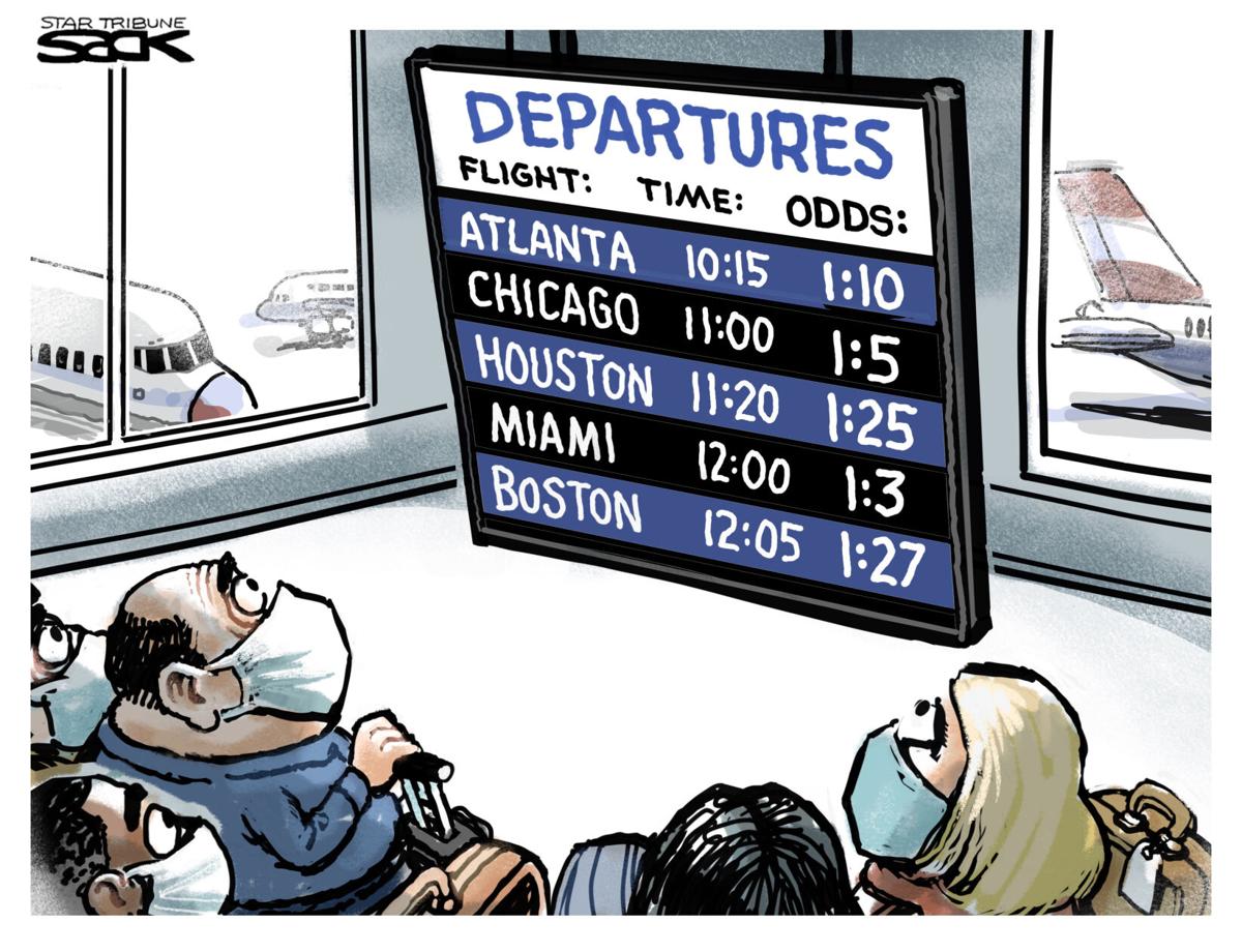 Cartoon: Flight Delays by Steve Sack
