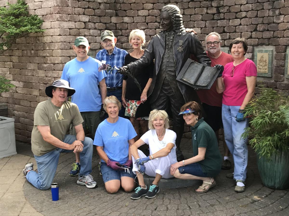 Barry Fugatt Volunteers Help Linnaeus Teaching Garden Grow Home