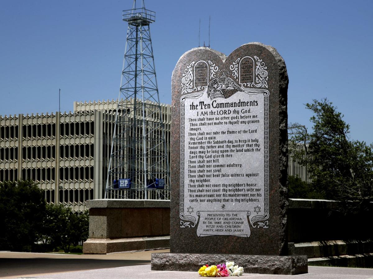 Oklahoma House Passes Bill That Could Restore Ten Commandments Monument To Capitol Grounds