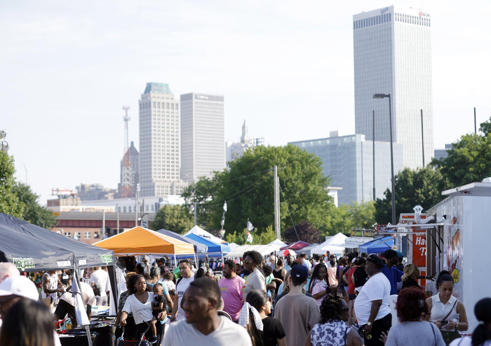 'Supporting the truth is monumental' Tulsans celebrate unity, freedom
