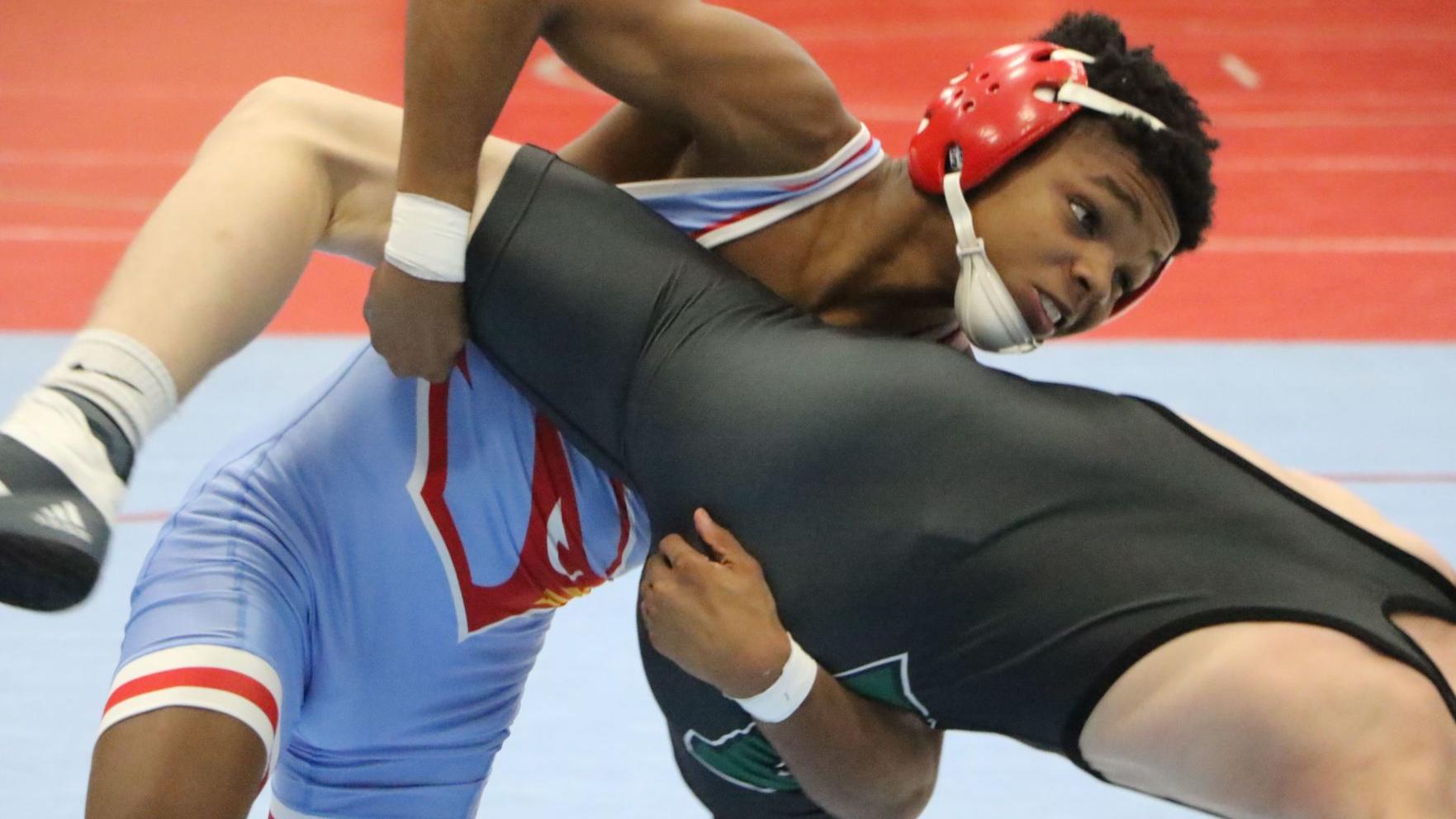 High School Wrestling Collinsville Tops Bishop Kelley To