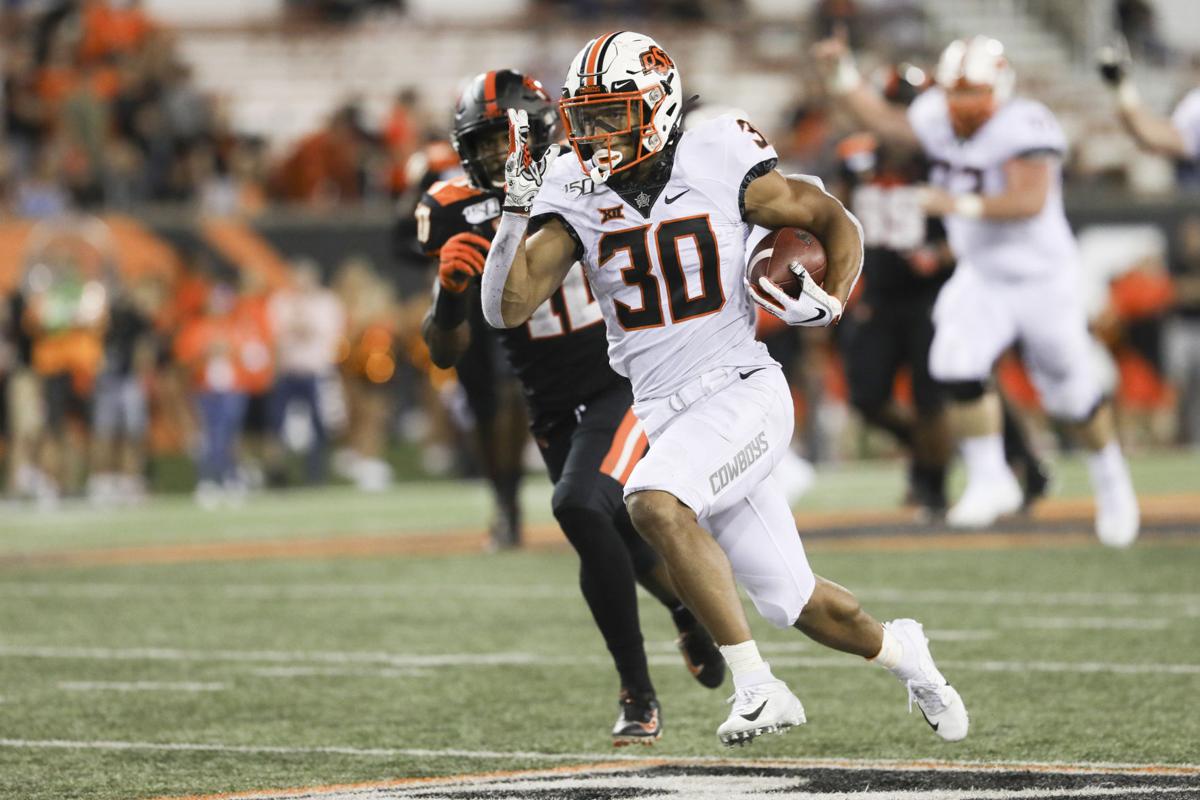 OSU running back Chuba Hubbard