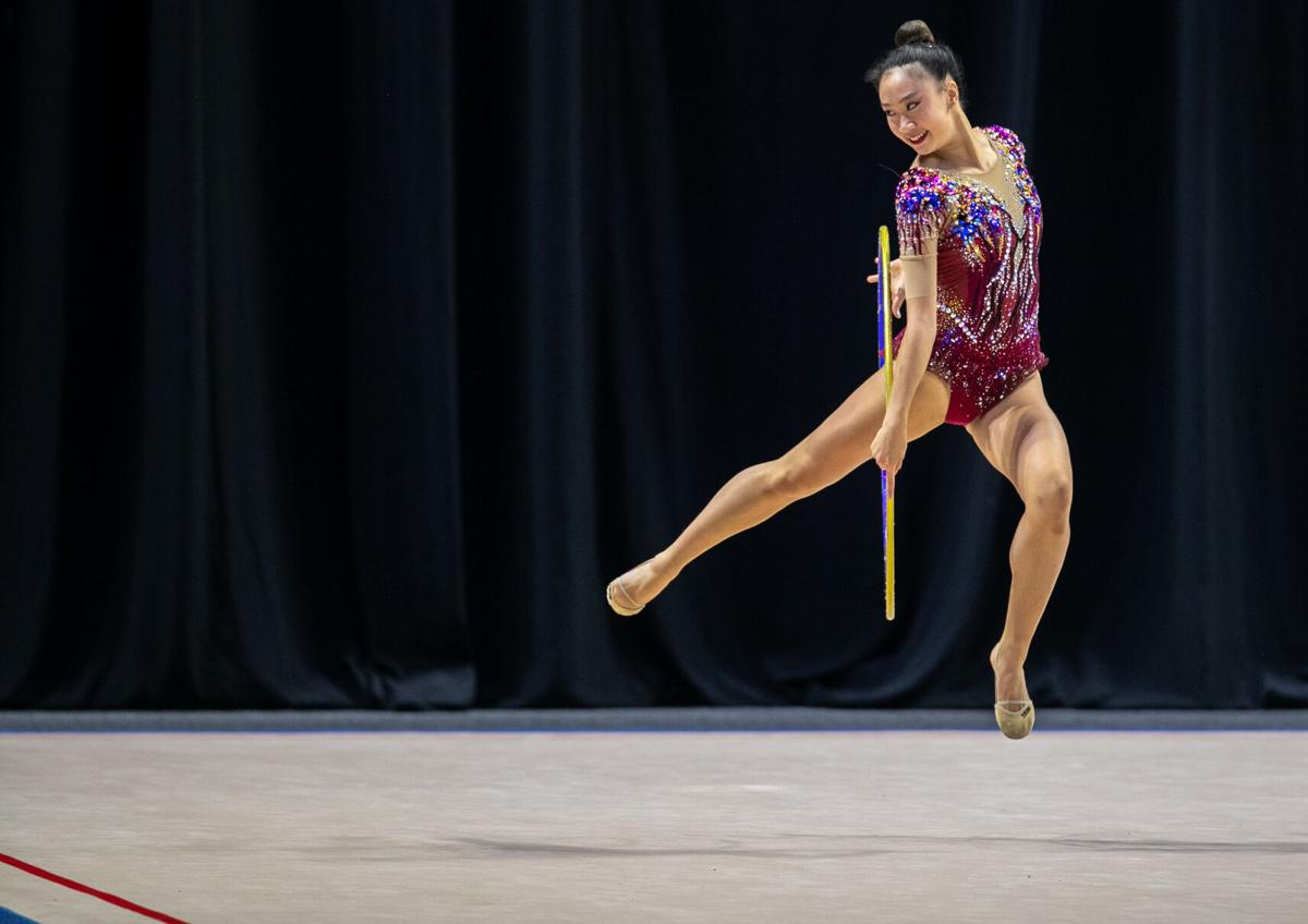 Olympian Izzy Connor finds joy in artistic facet of rhythmic gymnastics