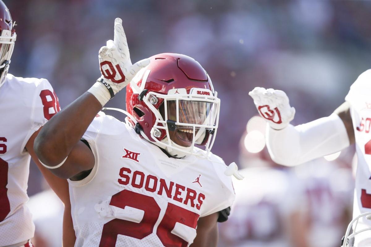 Oklahoma Sooners coach Lincoln Riley says RB Kennedy Brooks and DL