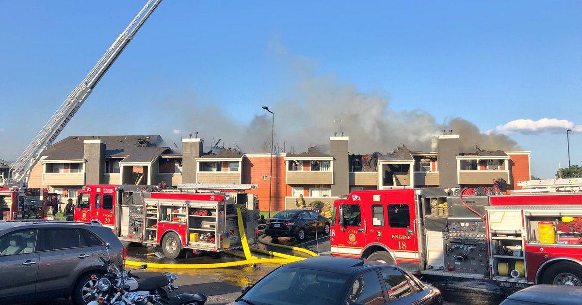 Fire damages 16 units at south Tulsa apartment complex