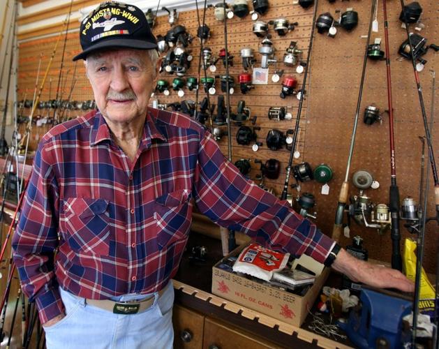 Kelly Bostian: WWII veteran Jim Carl has stories aplenty about collection  of vintage fishing gear