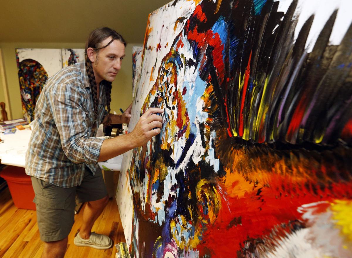 Carving Out His Own Artistic Niche Josh Stout Will Participate In