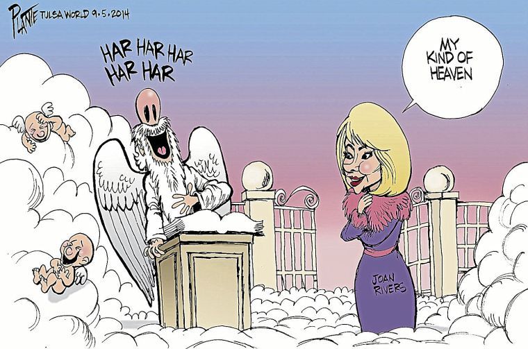 Can we talk? Cartoonists remember Joan Rivers Columnists