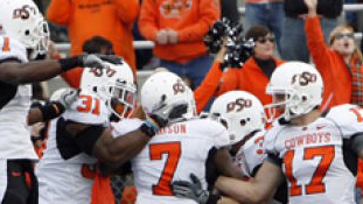 Osu Notches 10th Win And At Least A Share Of Big 12 South Title