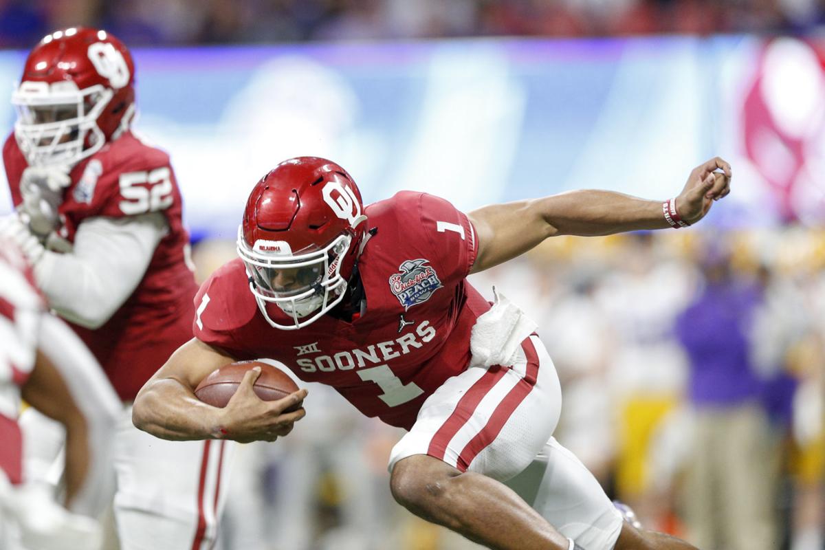 OU football: CeeDee Lamb wears Adrian Peterson jersey into Sooners' game  against Baylor, Sports