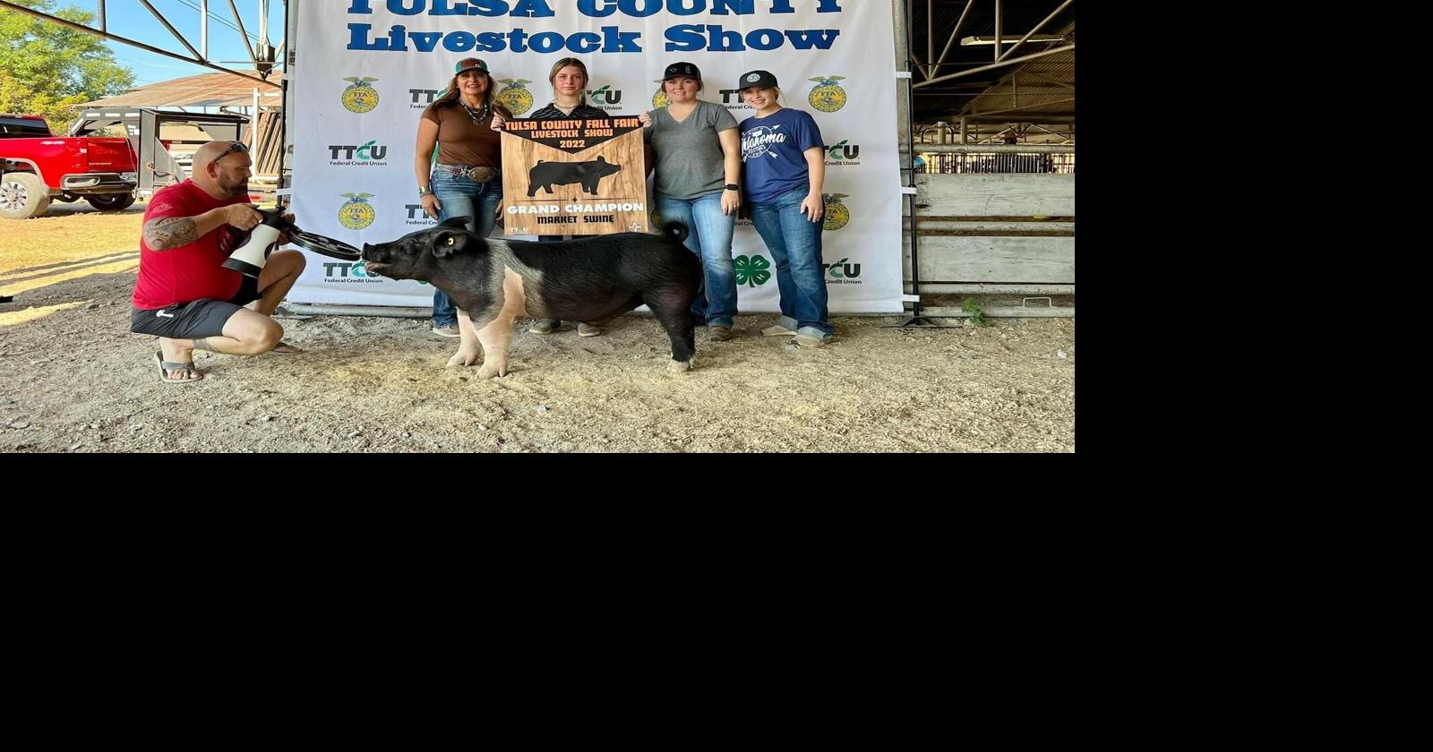 Collinsville FFA takes home top honors at Tulsa County Fall Livestock Show