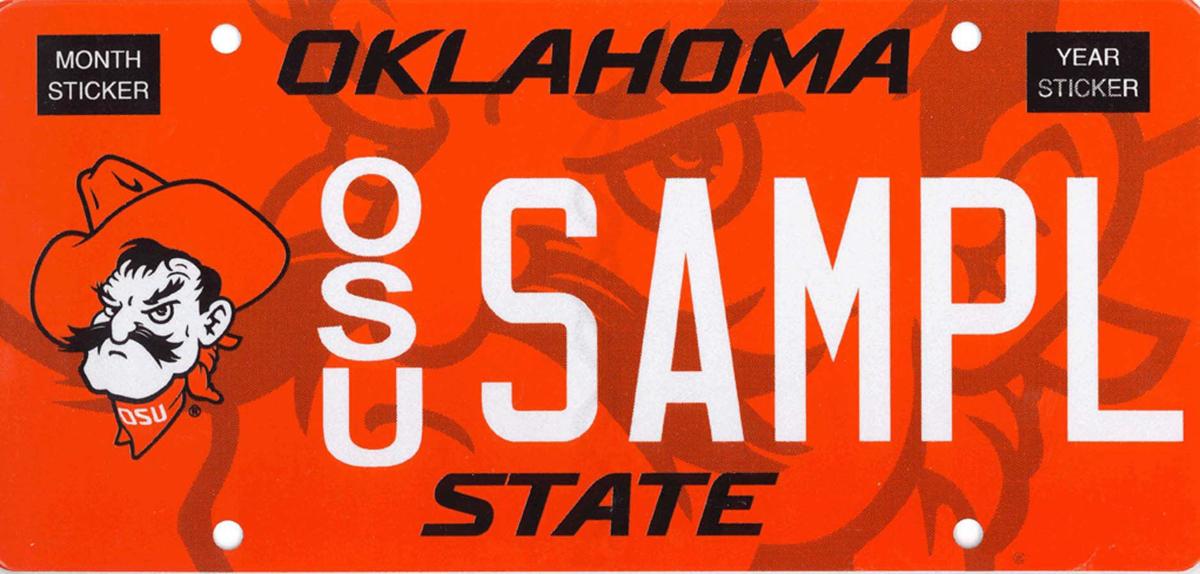 A look at Oklahoma's most popular specialty license plates in 2016
