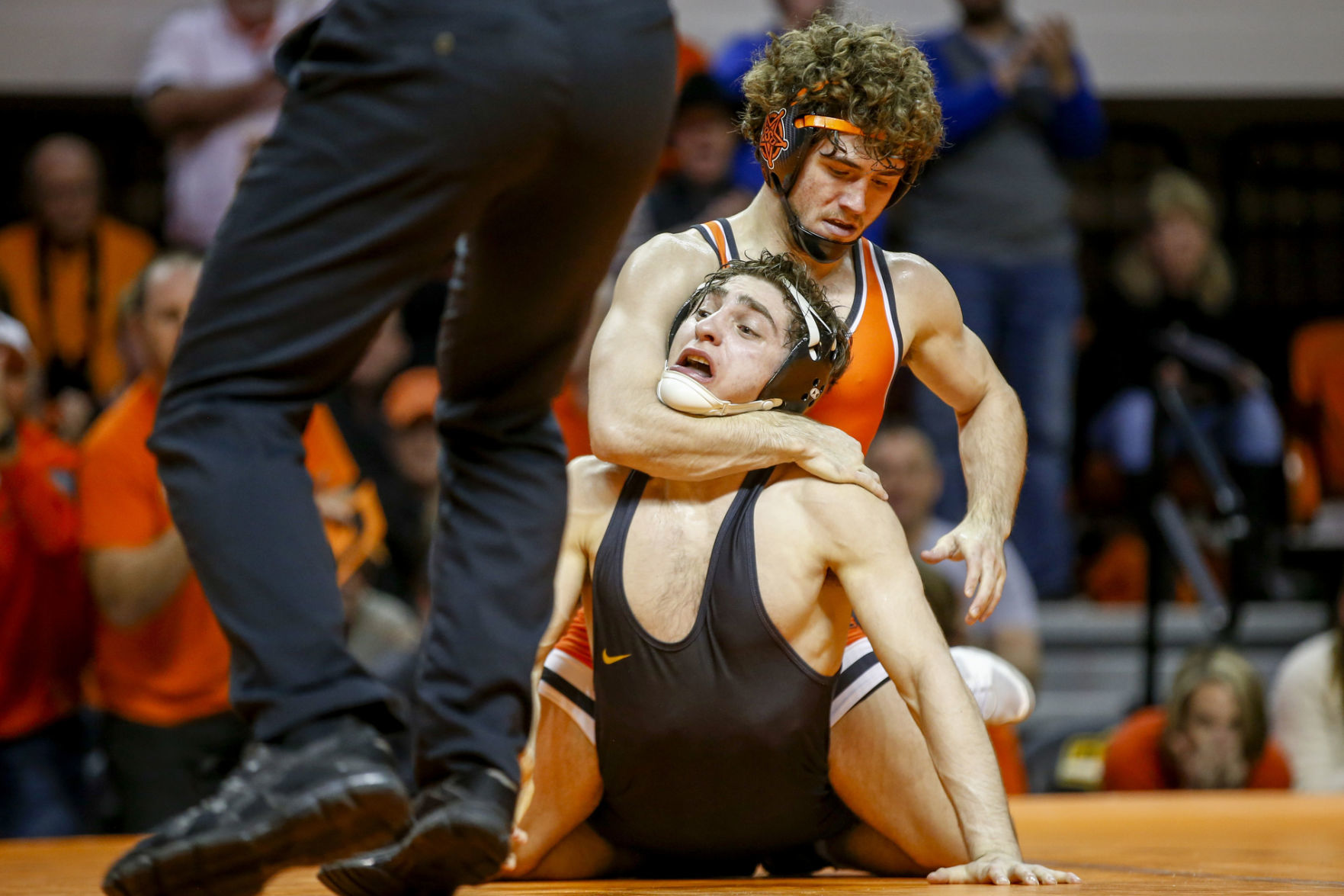 oklahoma state wrestling singlet