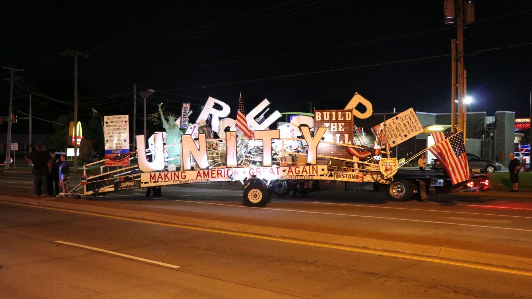 Tulsa Man Arrested After Reportedly Stealing Trump Themed Trailer Crime News Tulsaworld Com