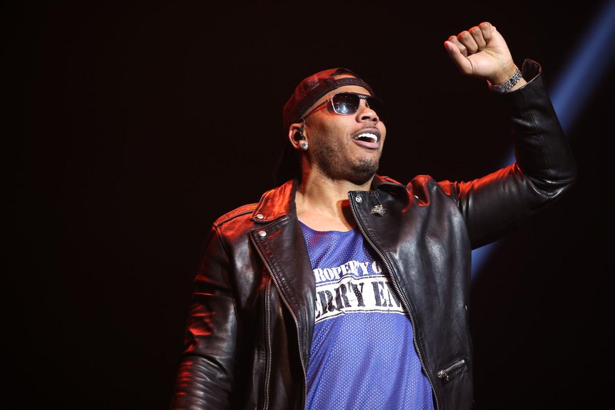 Photos Nelly performs at a sold out show at the River Spirit Hotel and