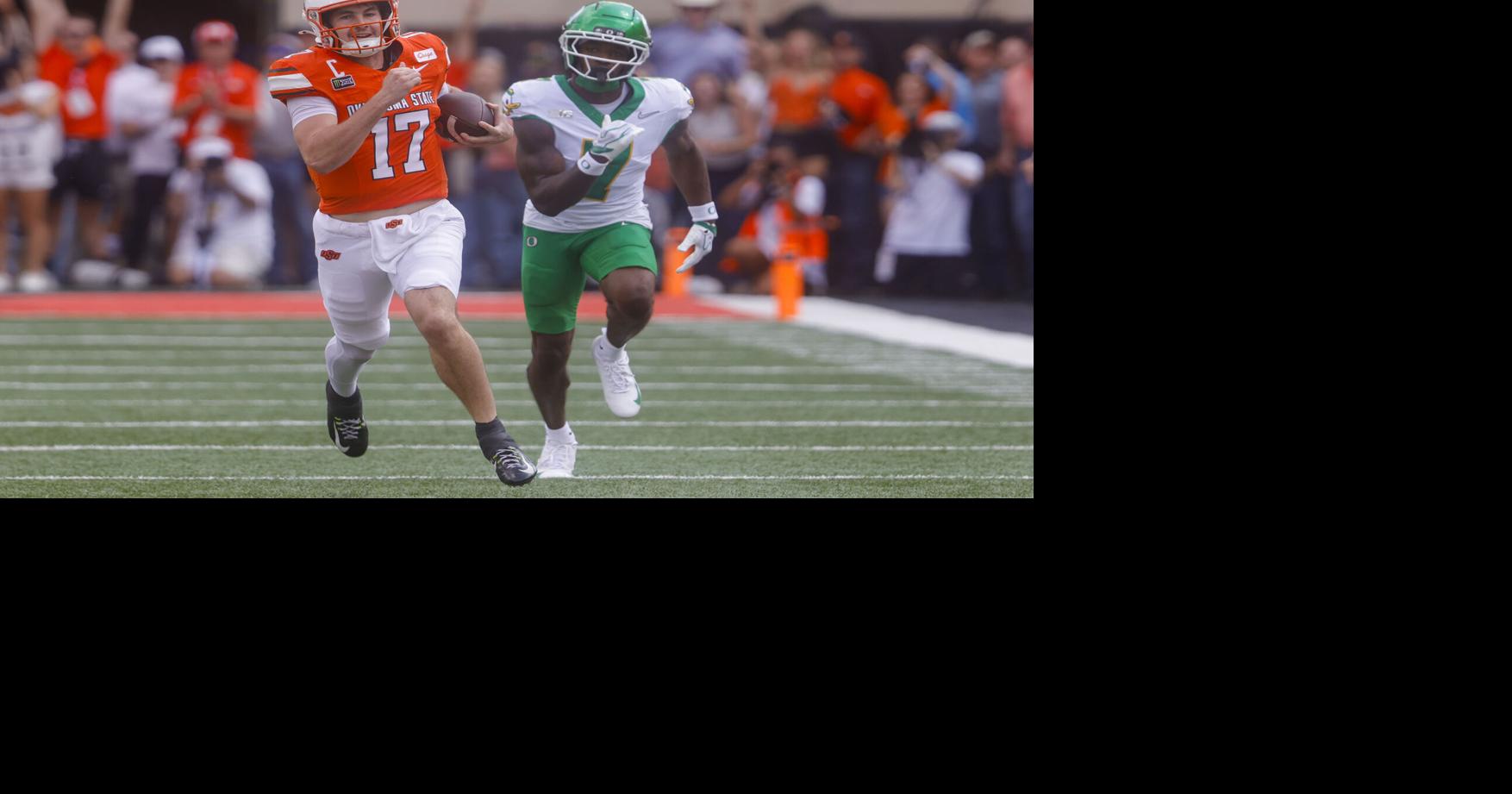 Oklahoma State ends nightmare skid with stunning upset of No. 6 Oregon