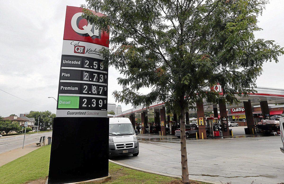 tulsa gas price shoots up to another 2015 high of 2 59 per gallon business news tulsaworld com tulsa gas price shoots up to another