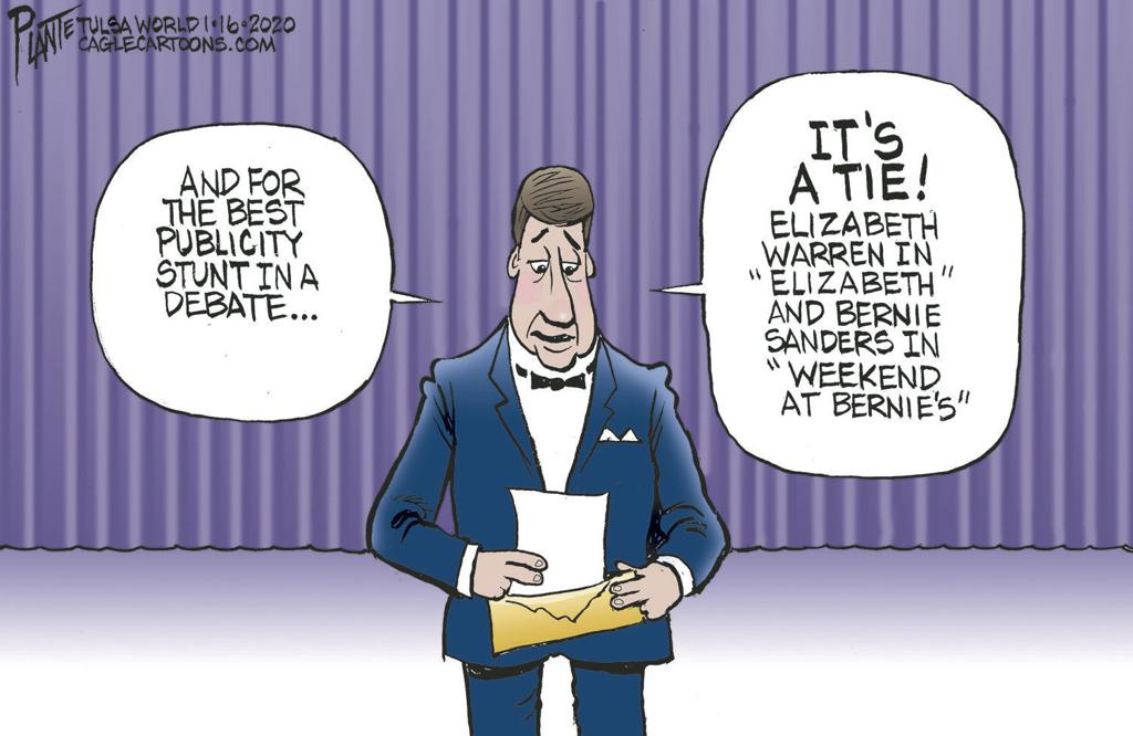 Bruce Plante Cartoon Democratic National Convention And The Pandemic Columnists Tulsaworld Com