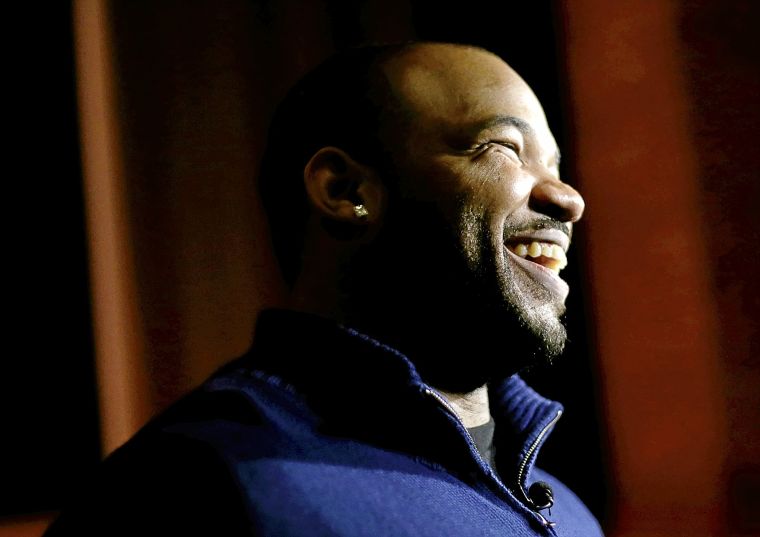 TU football star Shawn Jackson honored at McLain as hero, role model