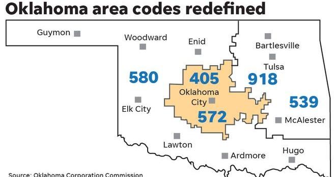 As new 405/572 area code rolls out, Oklahomans must now dial 10 digits ...