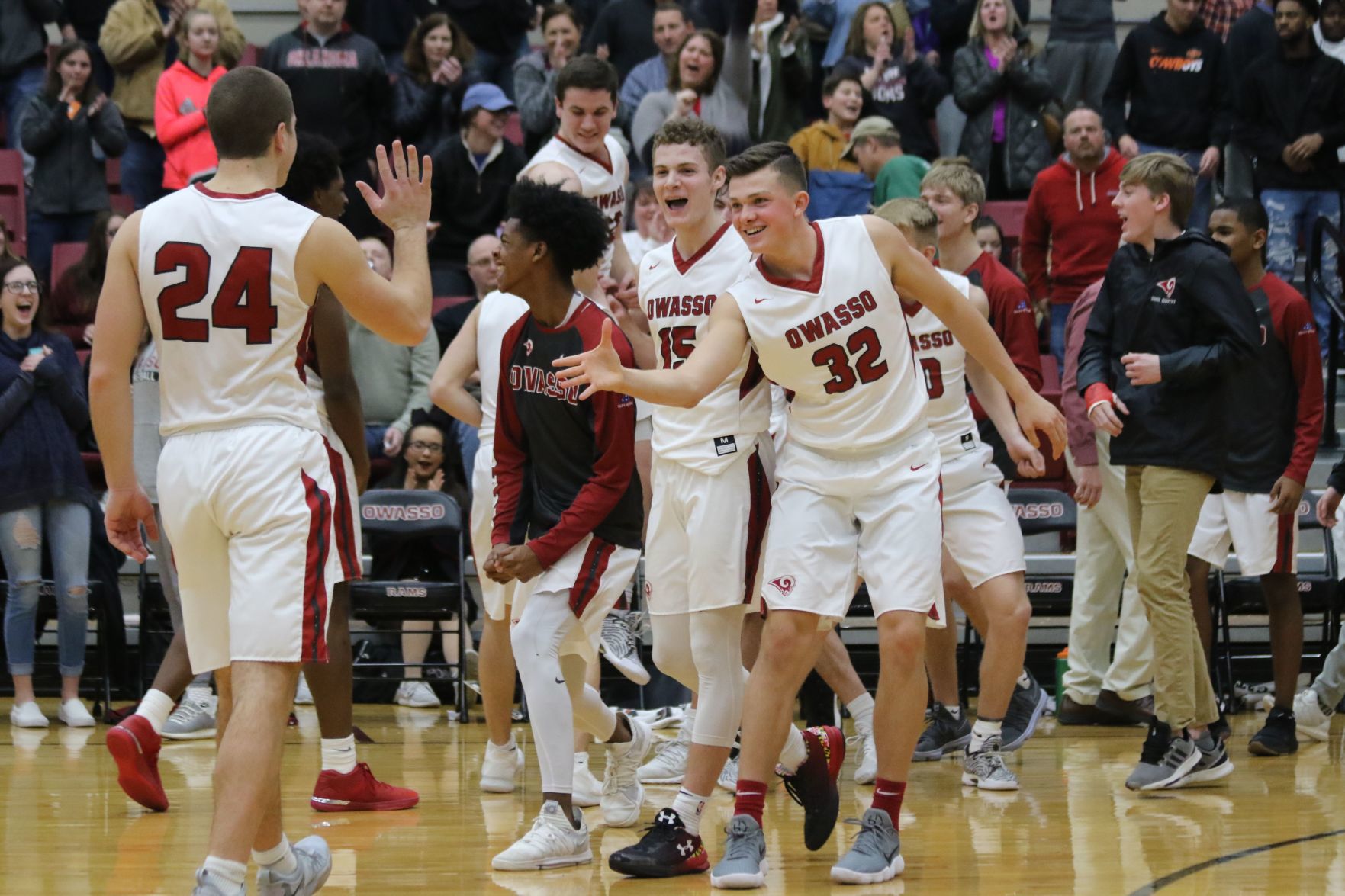 Rams Topple The Tigers: Owasso's Boys Dump No. 1 Broken Arrow 77-70 On ...