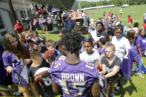 Gallery: Baltimore Ravens' Marquise Brown was a 'miracle baby' before he  was 'Hollywood.' Take a look back at his career here.