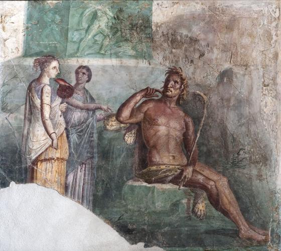 Oklahoma City museum unique venue for landmark exhibit on Pompeii frescoes