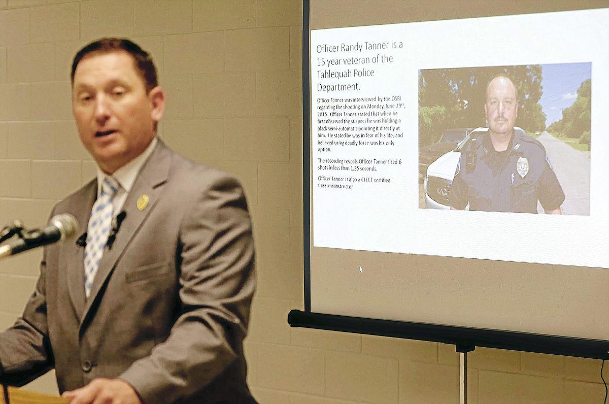 Tahlequah police officer involved in fatal shooting returns to duty